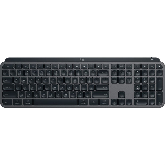 Logitech MX KEYS S Advanced Wireless Illuminated Keyboard | Graphite | 920-011563 - PakByte