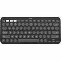 Logitech PEBBLE KEYS 2 K380S Multi-Device Bluetooth Wireless Keyboard, Slim and Portable - Black - PakByte