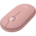 LOGITECH Pebble M350 Portable Wireless Mouse with Bluetooth- Pink - PakByte