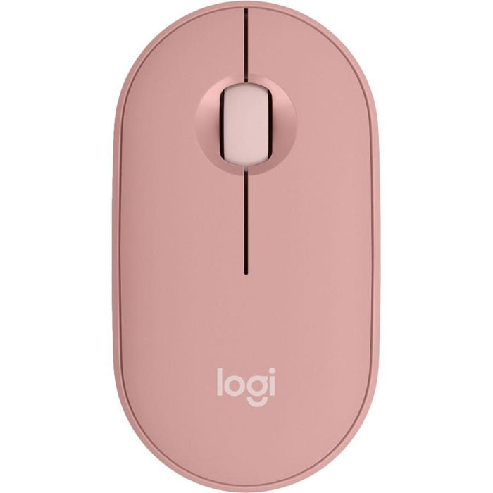 Logitech Pebble Mouse 2 M350s Slim Bluetooth Wireless Mouse - Tonal Rose - PakByte