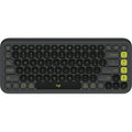 Logitech POP Icon Keys Compact Wireless Keyboard - Black & Green - PakByte Computers