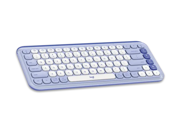 Logitech POP Icon Keys Compact Wireless Keyboard - Lilac 920-013086 - PakByte