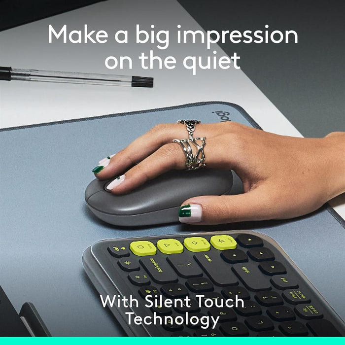 Logitech POP Wireless Mouse - Black - PakByte Computers