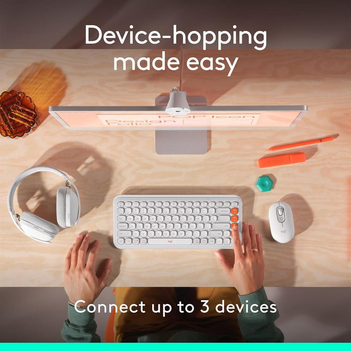 Logitech POP Wireless Mouse - Rose - PakByte Computers