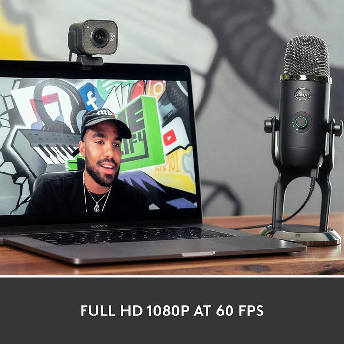 Logitech StreamCam Full HD 1080p Streaming Webcam - Graphite
