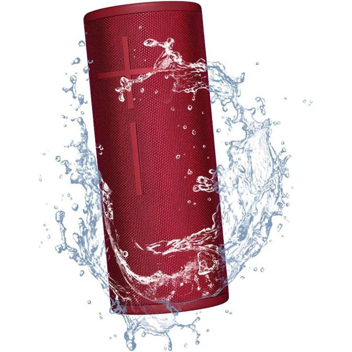 Logitech Ultimate Ears Boom 3 Portable Waterproof Bluetooth Speaker - Sunset Red - PakByte Computers