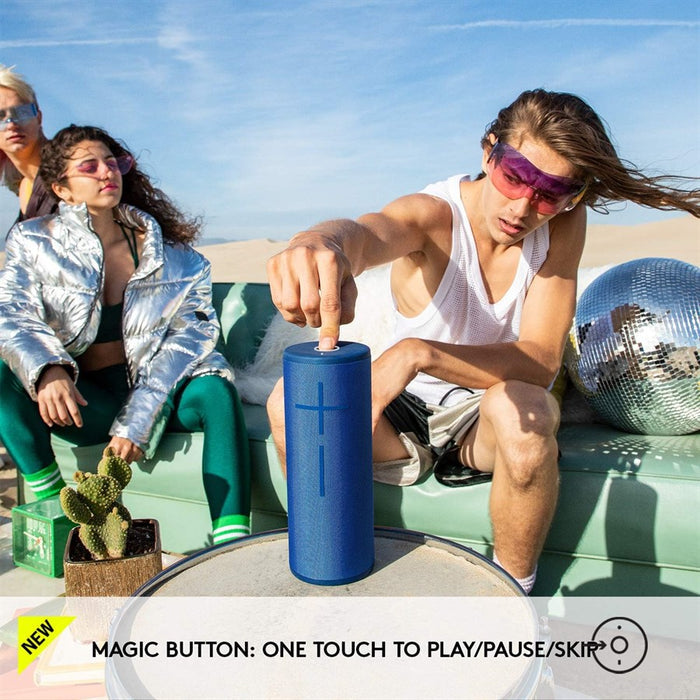 Logitech Ultimate Ears MEGABOOM 3 Portable Wireless Bluetooth Speaker - Lagoon Blue - PakByte Computers