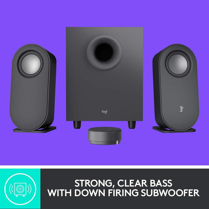 Logitech Z407 Bluetooth Computer Speakers with Subwoofer and Wireless Control - PakByte Computers