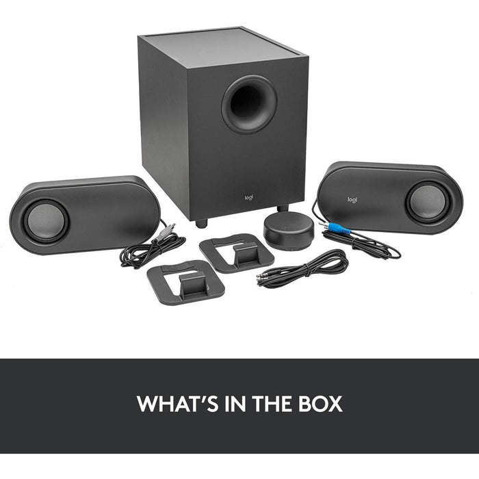 Logitech Z407 Bluetooth Computer Speakers with Subwoofer and Wireless Control - PakByte Computers