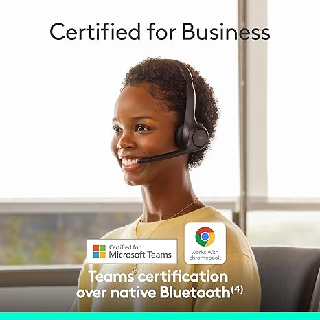 Logitech Zone 305 Wireless Bluetooth Headset with Microphone for Business