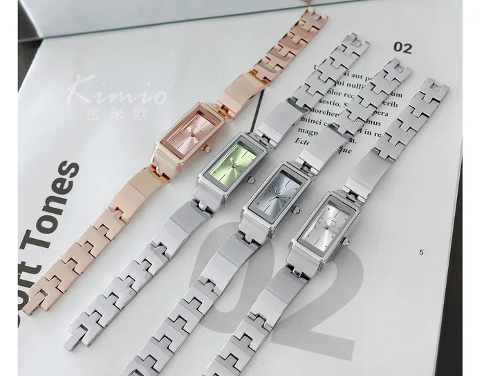 Luxury Women Watches Fashion Simple Square Quartz Casual Ladies Watch Business Clock Relogio Feminino
