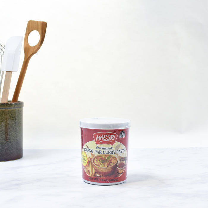 Maesri Thai Jungle Curry Paste - Kaeng Par, 400g