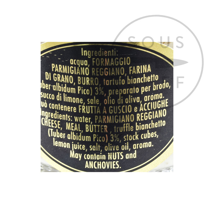 Marini Tartufi White Truffled Sauce with Parmesan & Butter, 90g