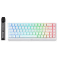 Mchose Ace 68HE 65% Wired Magnetic Switch Mechanical Gaming Keyboard - White Contour