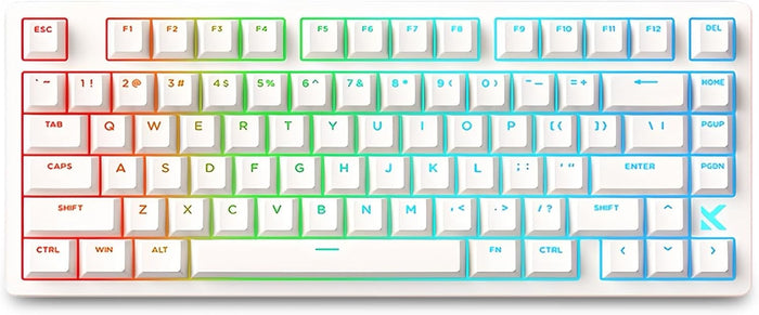 Mchose Jet 75 HE 75% Hall Effect Magnetic Switch Gaming Keyboard - White - PakByte Computers