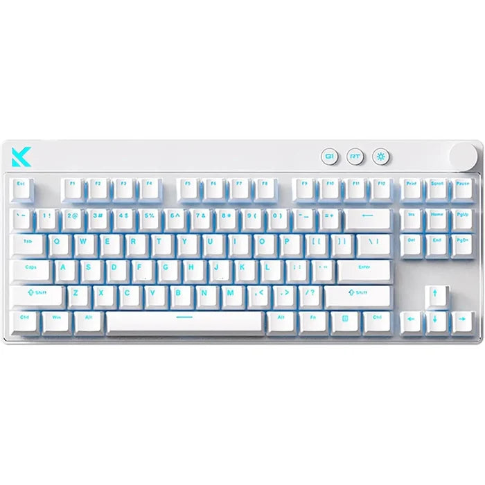 Mchose Mix 87 HE TKL Wired RGB Magnetic Switch Gaming Keyboard, Apollo Switch - White - PakByte Computers