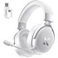 Mchose V9 PRO Wireless Gaming Headset 7.1 Surround Sound - Icy White