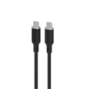 Micropack MC-C60 USB-C to USB-C Soft Silicone Cable - 1.2M - Black