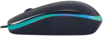 Micropack MP-216 Comfy Rainbow USB Optical Wired Mouse - Black