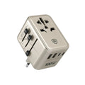 Micropack MTA-5100 100W Worldwide Universal Travel Adapter Fast Charging - Titanium Gold