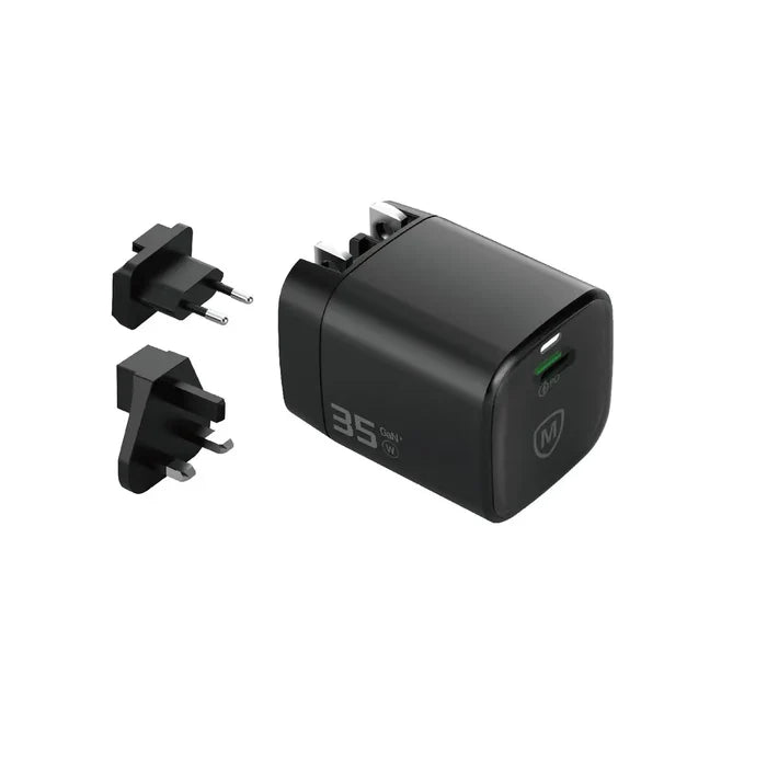 Micropack MWC-135 35W USB-C Universal Wall Charger - Black