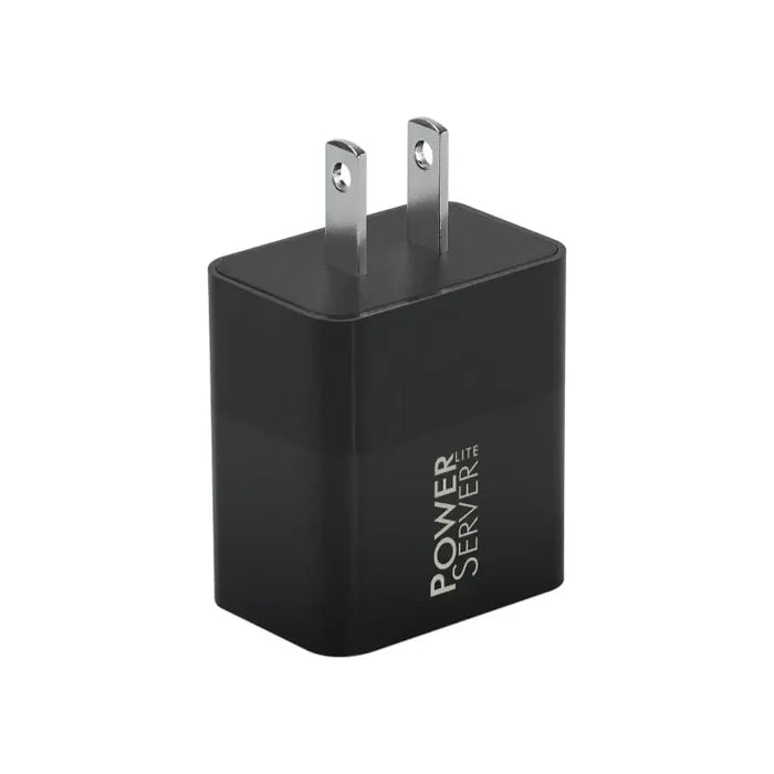 Micropack MWC-218PD 18W PD Fast Charging Block Phone Charger Dual Port - US Plug - Black