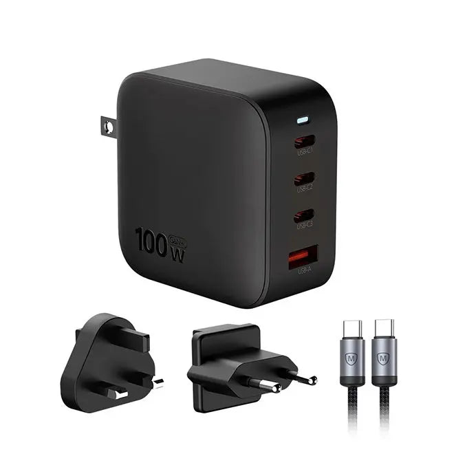 Micropack MWC-4100 100W 4-IN-1 International Universal Travel Adapter
