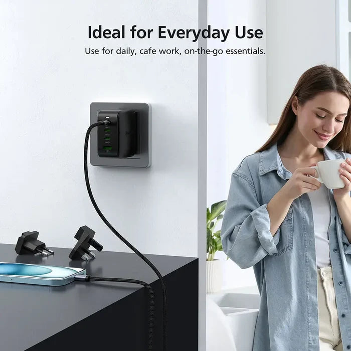 Micropack MWC-4100 100W 4-IN-1 International Universal Travel Adapter