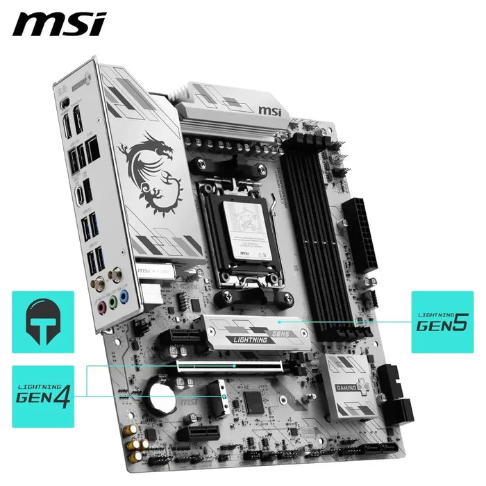 MSI B850M Gaming Plus Wifi6E Motherboard - PakByte Computers