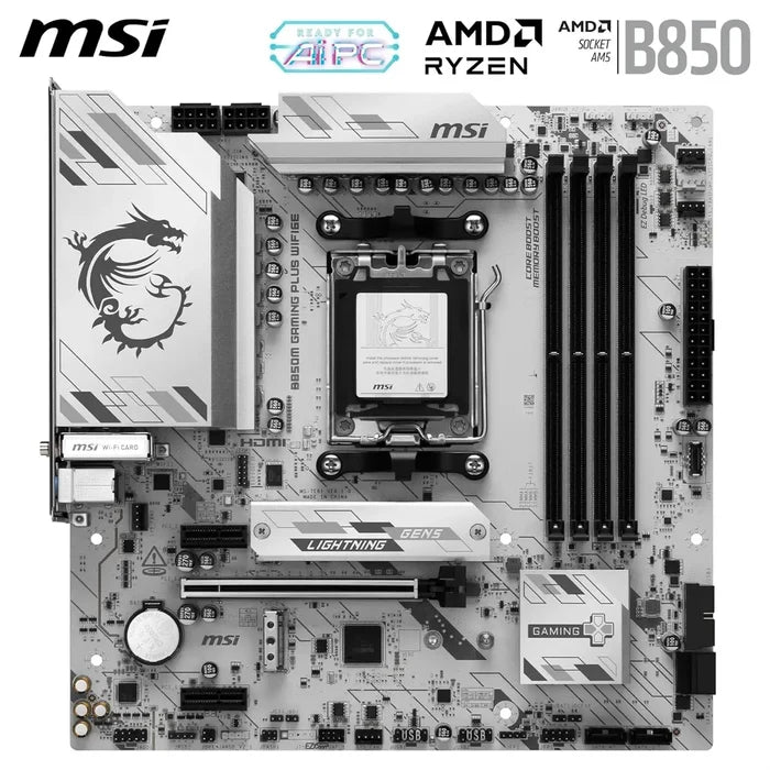 MSI B850M Gaming Plus Wifi6E Motherboard - PakByte Computers