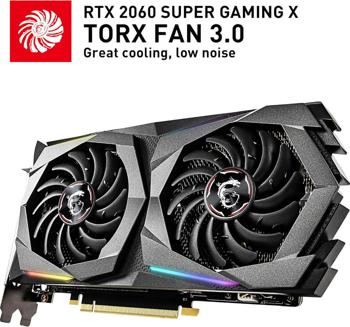MSI Gaming X RTX 2060 Super 8GB GDRR6 Graphic Card - PakByte Computers