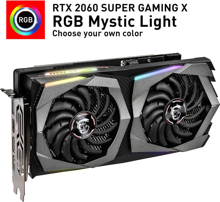 MSI Gaming X RTX 2060 Super 8GB GDRR6 Graphic Card - PakByte Computers