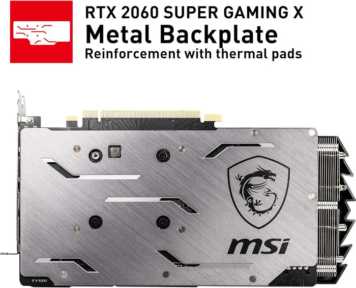 MSI Gaming X RTX 2060 Super 8GB GDRR6 Graphic Card - PakByte Computers