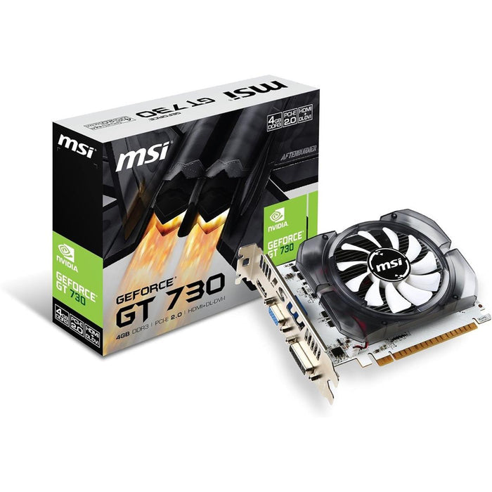 MSI GeForce GT 730 Fermi DDR3 4GB Graphics Card - PakByte Computers