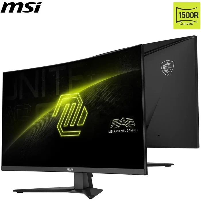 MSI MAG 321CQF E18 31.5" 180 Hz Rapid VA QHD Curved Gaming Monitor - PakByte Computers