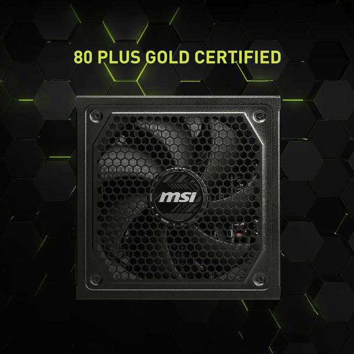 MSI MAG A1000GL PCIE5 1000W 80 Plus Gold Fully Modular Power Supply - PakByte