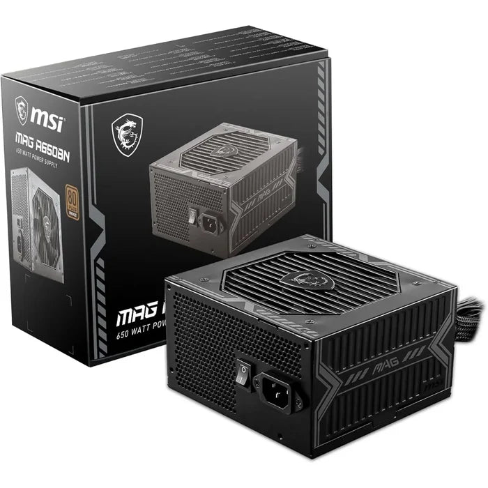 MSI MAG A650BN 80 Plus Bronze Power Supply - PakByte Computers