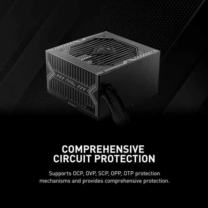 MSI MAG A650BN 80 Plus Bronze Power Supply - PakByte Computers