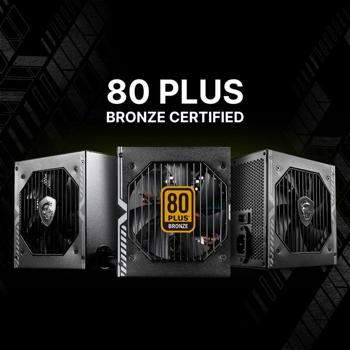 MSI MAG A750BN PCIE5 750W 80 Plus Bronze Power Supply - PakByte Computers