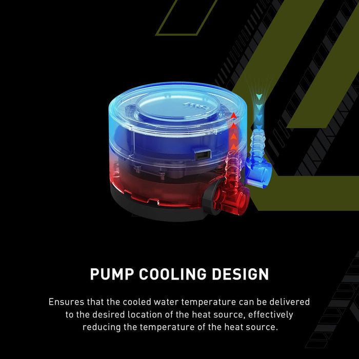 MSI MAG Core Liquid E360 Black ARGB AIO 360mm Liquid CPU Cooler - PakByte