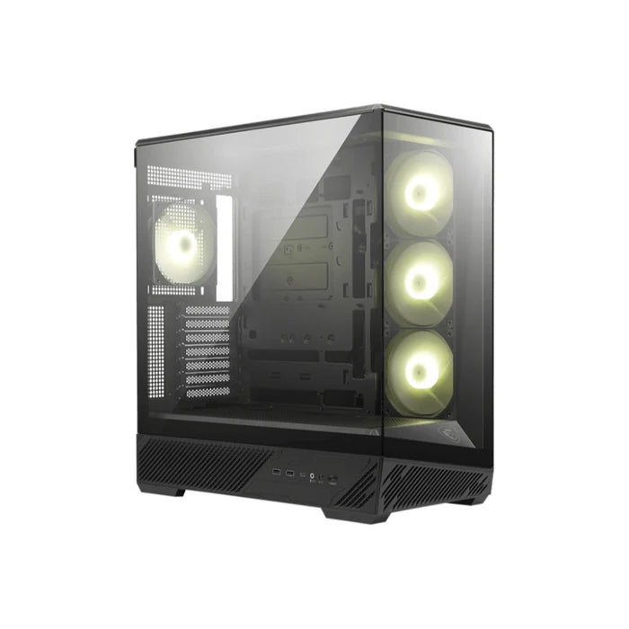 MSI MAG PANO 130R PZ ATX Panoramic Desktop Case - Black - PakByte Computers