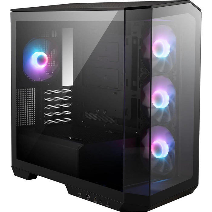 MSI MAG PANO M100R PZ Mid-Tower Gaming PC Case - Black - PakByte Computers