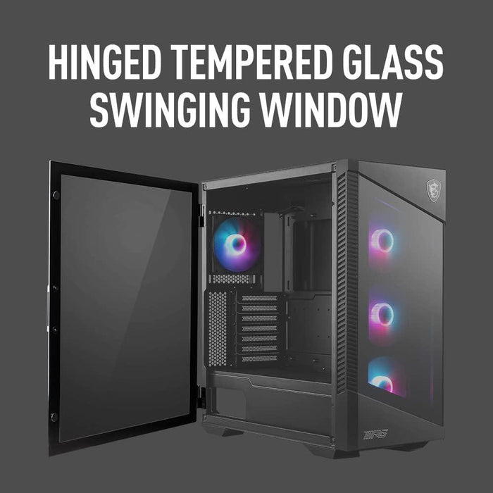 MSI MPG Velox 100R ARGB Mid-Tower ATX Case - PakByte Computers