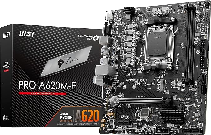 MSI PRO A620M-E ProSeries Motherboard - PakByte Computers