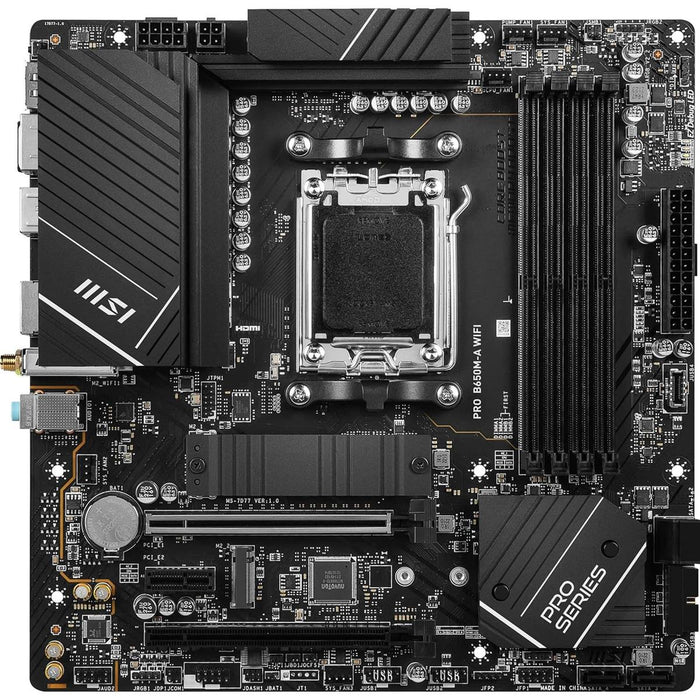 MSI Pro B650M-A Wifi DDR5 AMD AM5 microATX Motherboard - PakByte