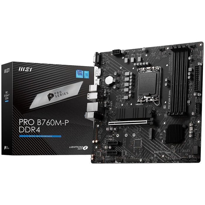 MSI Pro B760M-P DDR4 ProSeries Motherboard