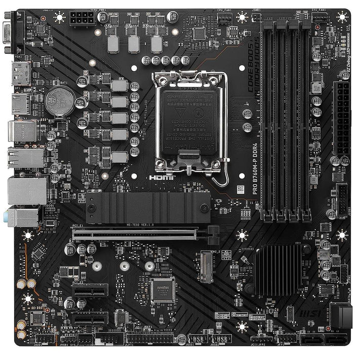 MSI Pro B760M-P DDR4 ProSeries Motherboard