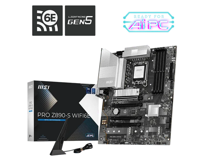 MSI Pro Z890-S Wifi6E Motherboard