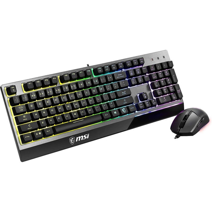 MSI Vigor GK30 RGB Gaming Keyboard Mouse Combo - PakByte