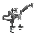 MXG BMA-36 Triple Aluminum Spring Assisted Monitor Arm - PakByte Computers